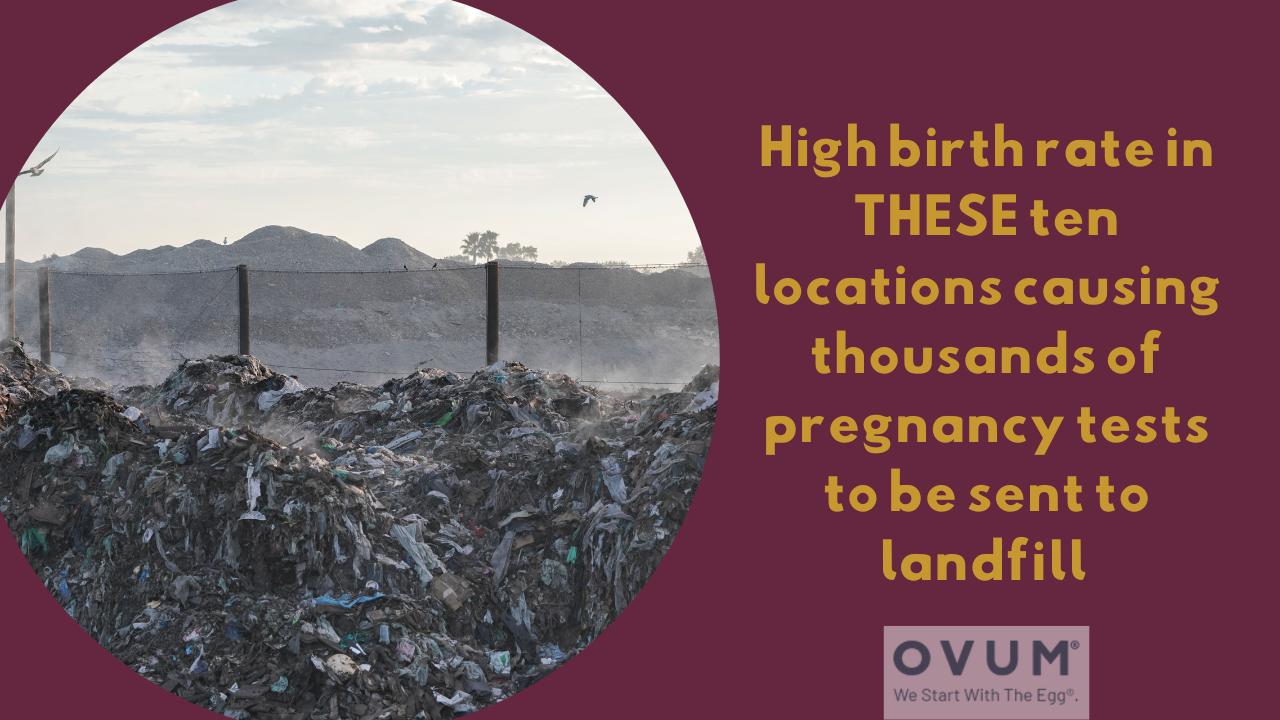 High birth rate in THESE ten locations causing thousands of pregnancy tests to be sent to landfill