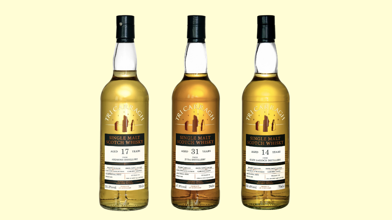 Edinburgh’s Tri Carragh launches second release of independent bottlings of handcrafted whiskies