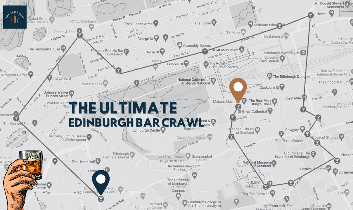 The ultimate Edinburgh bar crawl revealed just in time for Christmas 