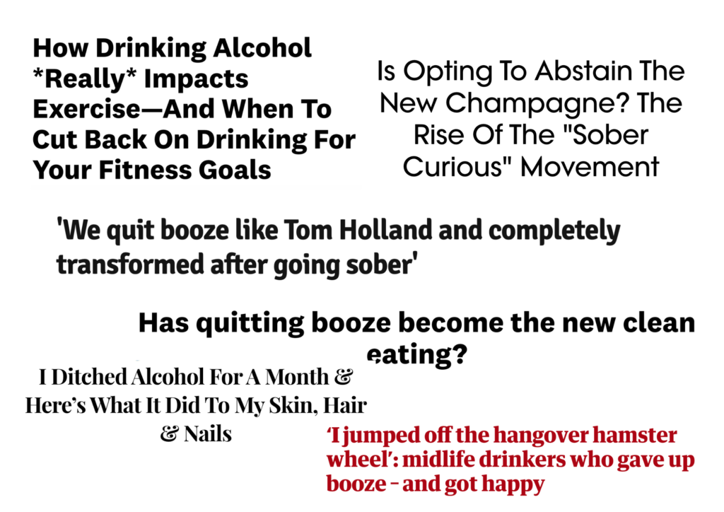 Alcohol Free Headlines