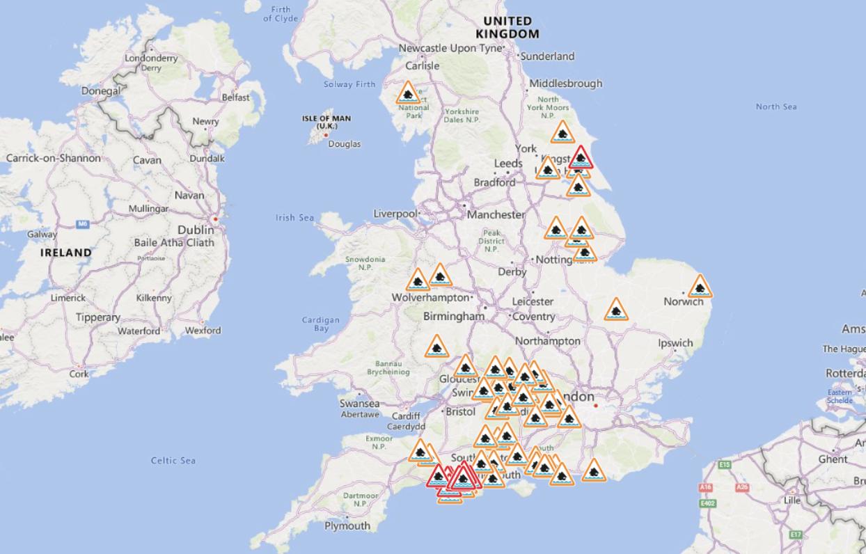 England’s top ten flood risk areas: is your home or business at risk?